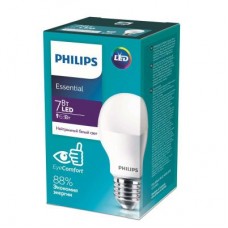 Лампа светодиодная ESS LEDBulb 7Вт E27 4000К 230В 1CT/12 RCA Philips 929001962787 / 871869961616800