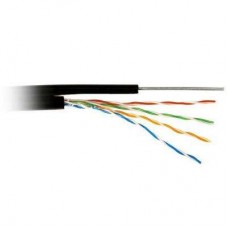 Кабель UTP 4х2х24AWG кат.5е медь с тросом бухта (м) Rexant 01-0046