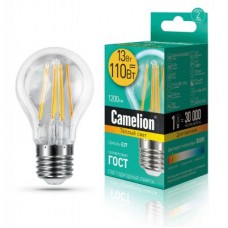 Лампа светодиодная LED13-A60-FL/830/E27 12Вт 220В Camelion 13716