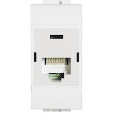 Розетка компьютерная LivingLight RJ45 UTP CAT.5E 110 Leg BTC N4262C5E