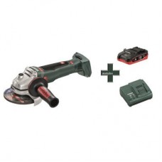 Машина шлифовальная угловая W 18 LTX 125 Акк. 1х3.5Ач LiHD+ЗУ ASC55 Metabo T03330