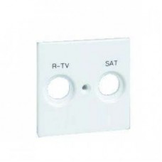 Накладка розетки R-TV+SAT Simon82 одиноч. графит 82097-38