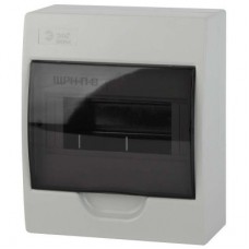 Бокс ЩРН-П-8 мод. навесной пластик IP41 SIMPLE NO-box_simple-plastic_8_surface ЭРА Б0041523