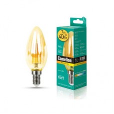 Лампа светодиодная LED7-C35-FL-GD/830/E14 7Вт 220В Camelion 13451