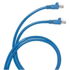 Патч-корд RJ45/RJ45 кат. 6 U/UTP PVC 15м голуб. Leg 051511