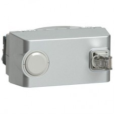 Механизм розетки комп. СП Mosaic RJ45 FTP CAT.6 патч-корд алюм. Leg 079433