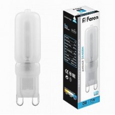 Лампа светодиодная LED 7вт 230в G9 дневной капсульная 25757 Feron