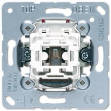 Переключатель одноклавишный на 2 направления Jung 10А 250V с N-клеммой 506KOU