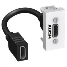 Розетка HDMI Altira бел. SchE ALB44373