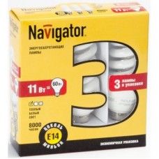 Лампа Navigator 94 423 NCL8-SF-11-827-E14/3PACK